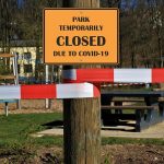 Closed Park due to Covid19